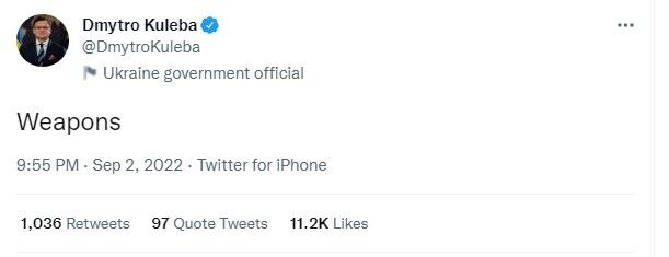 Свобода, ATACMS, победа: украинские политики присоединились к флешмобу, захватившему Twitter