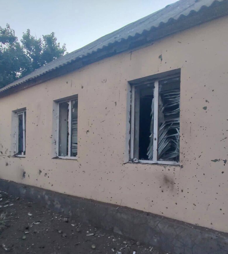 Ночью оккупанты обстреляли из Градов и тяжелой артиллерии Никопольский район Днепропетровщины 03