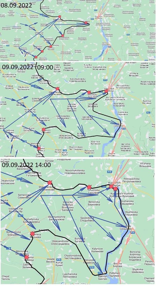 Бліцкриг ЗСУ на Харківщині: у Мережі показали карти прориву української армії dqxikeidqxidqeant