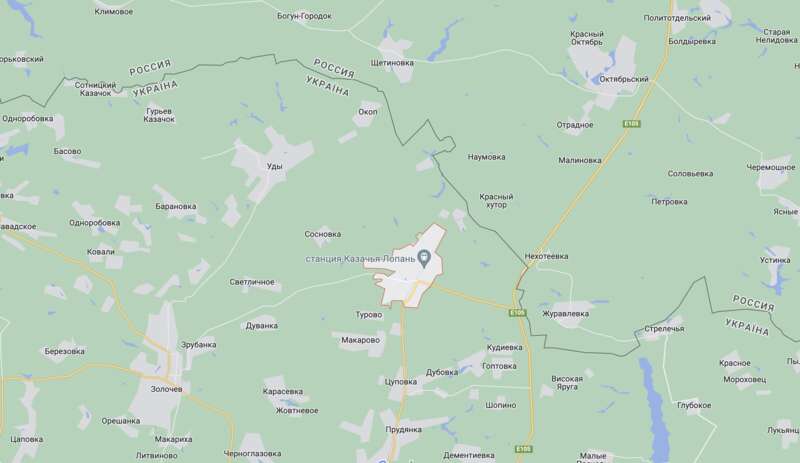 В Казачьей Лопани установили флаг Украины dqxikeidqxidqrant