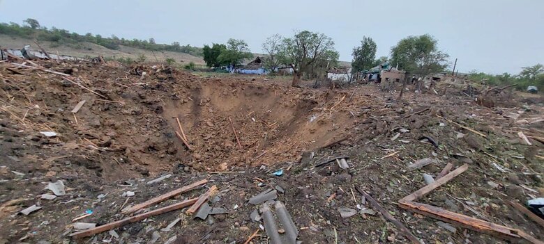 Последствия вражеского ракетного удара по Вознесенску 06
