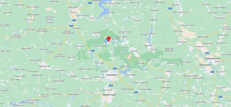 Українські військові зайшли до Святогірська