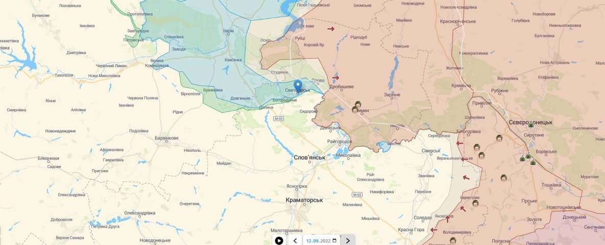 Свежая карта боевых действий в Украине: ВСУ начали продвигаться в Донецкой области dqxikeidqxidqeant