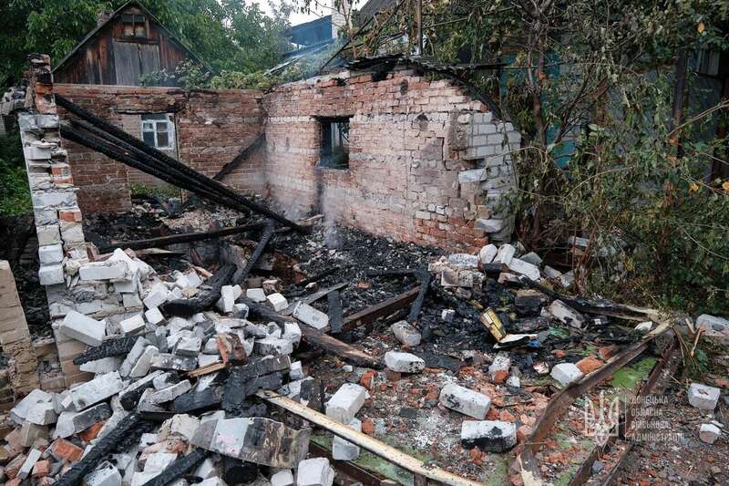 Последствия обстрела Краматорска