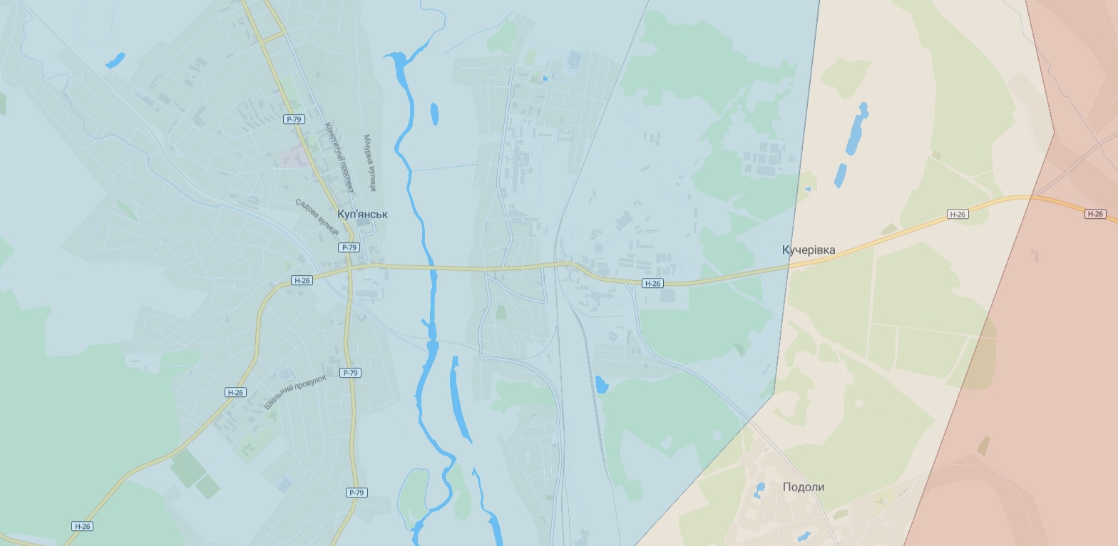 Свіжа карта війни в Україні: ЗСУ звільнили лівобережну частину Куп’янська dqxikeidqxidqeant