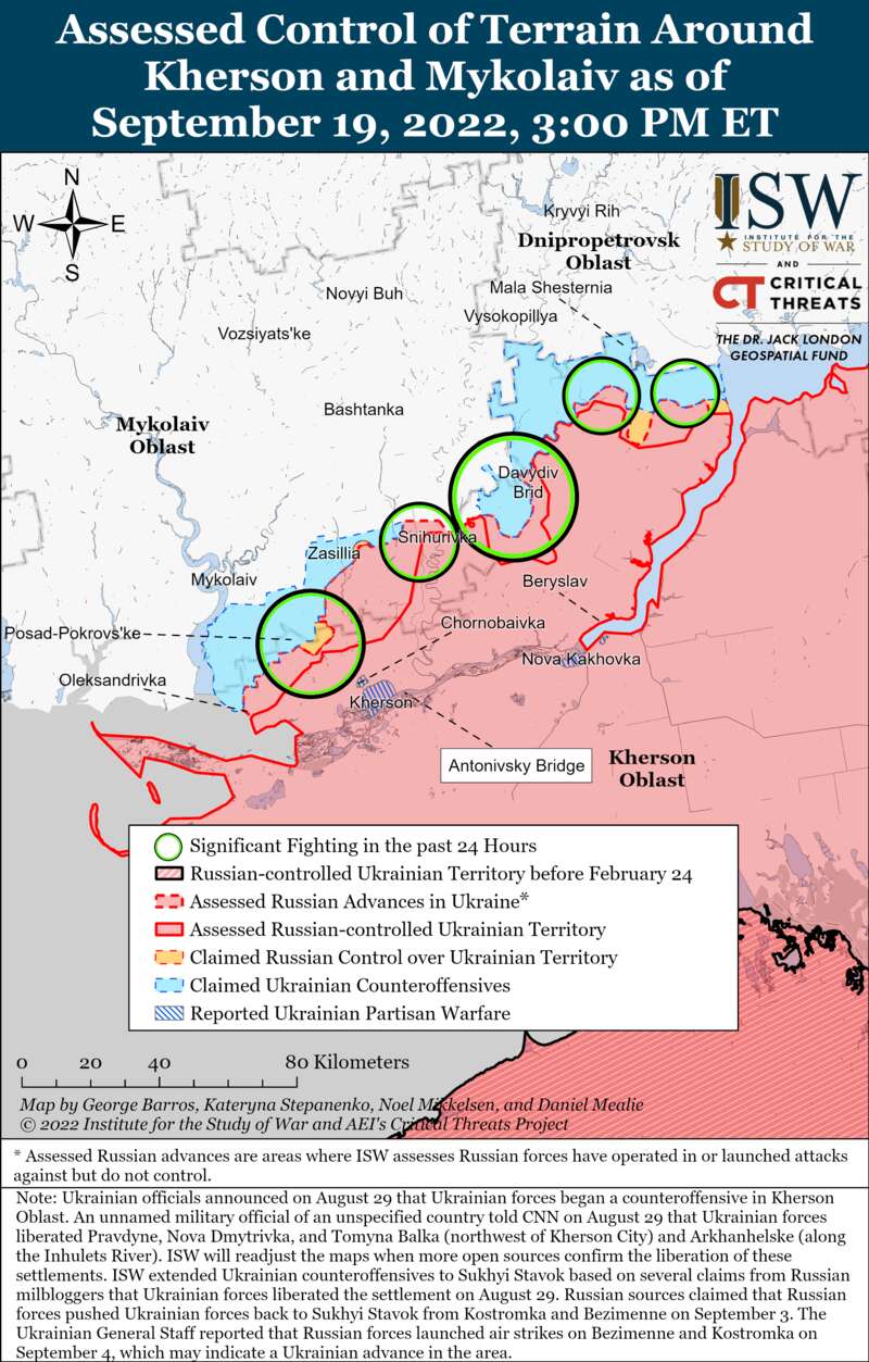 У Кремля заканчивается возможность остановить наступление ВСУ на Донбассе, - ISW