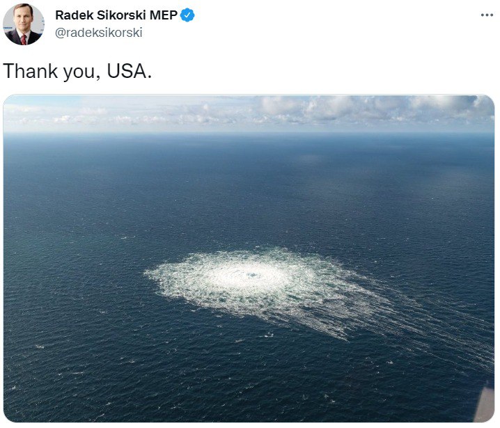 Радек - про аварію Північних потоків dqxikeidqxidqeant