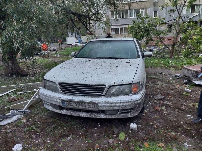 Ракета росіян ударила по дев’ятиповерхівці у Миколаєві. Фото наслідків 30 вересня