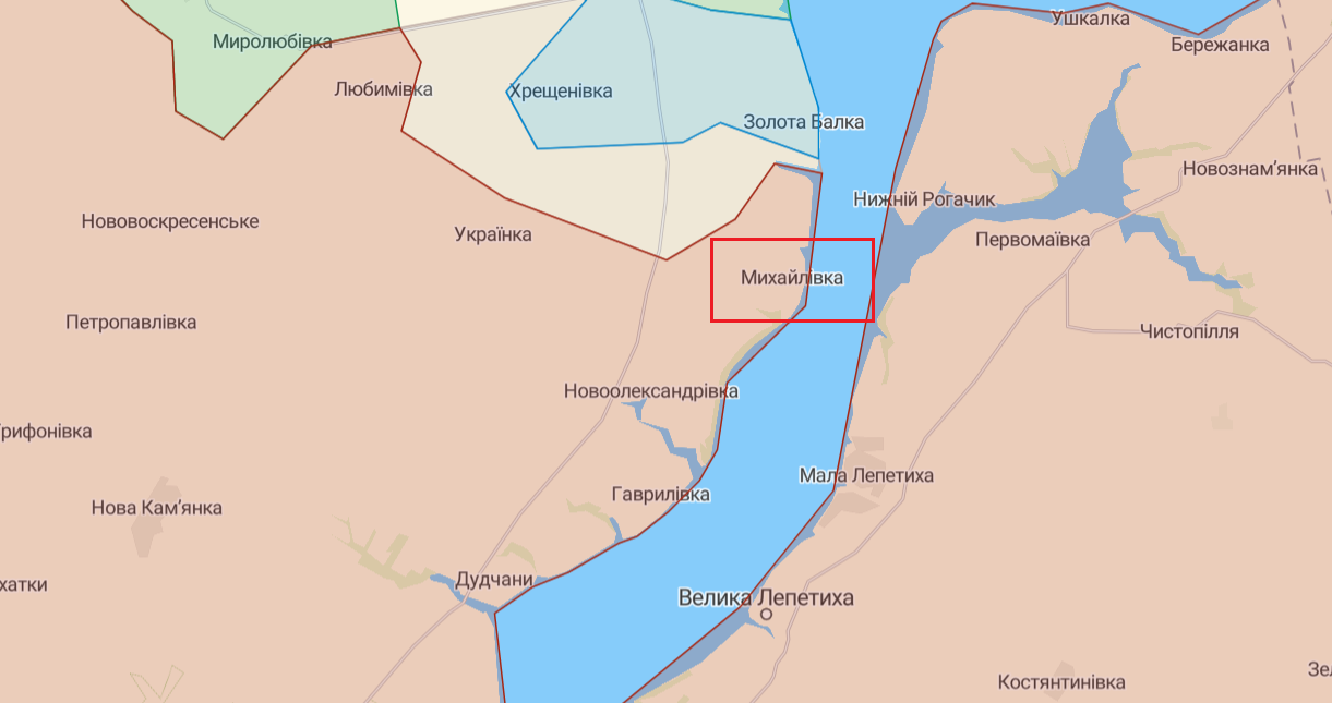 ЗСУ підняли прапор України у селі Михайлівка у Херсонській області (фото) dqxikeidqxidqeant