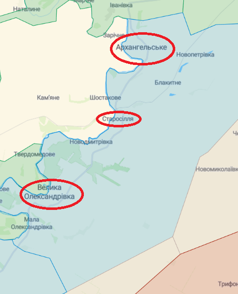 Військові підтвердили звільнення трьох селищ у Херсонській області dqxikeidqxidqrant
