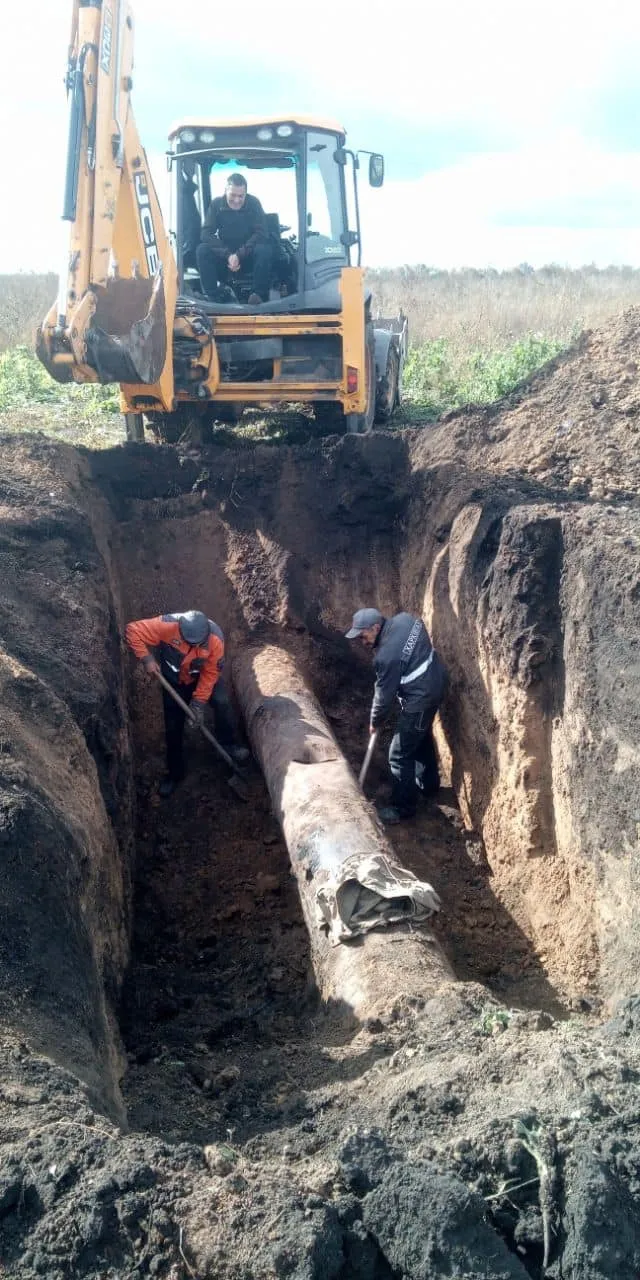 Оккупанты заминировали газопровод на Харьковщине: на 100 м газопровода обнаружили 104 мины. Фото dqxikeidqxidqeant