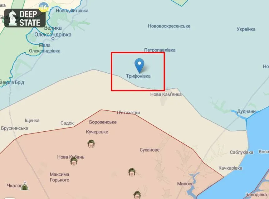 У Трифонівці на Херсонщині ЗСУ скасували путінський ’’референдум’’ і підняли прапор України. Відео dqxikeidqxidqrant