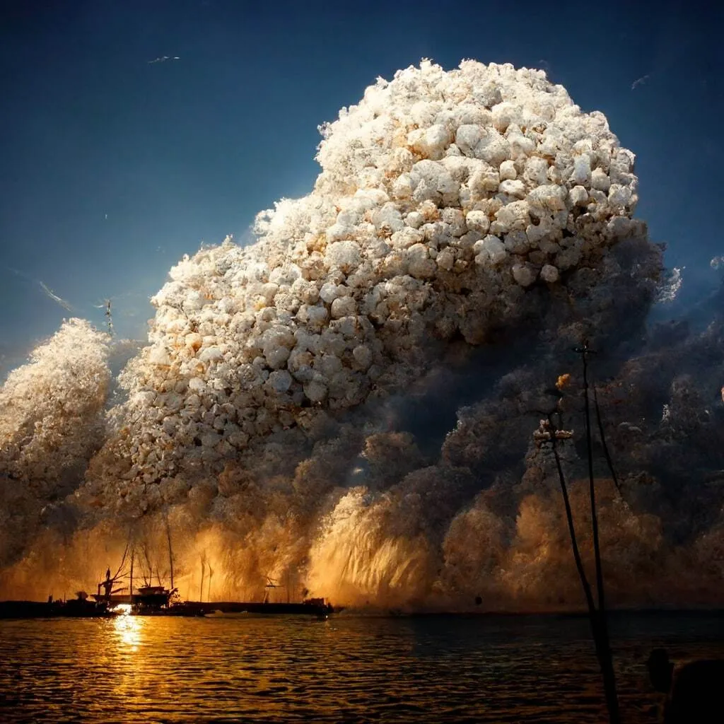 Як нейромережа Midjourney бачить ’’бавовну’’ на Керченському мосту: яскраві фото