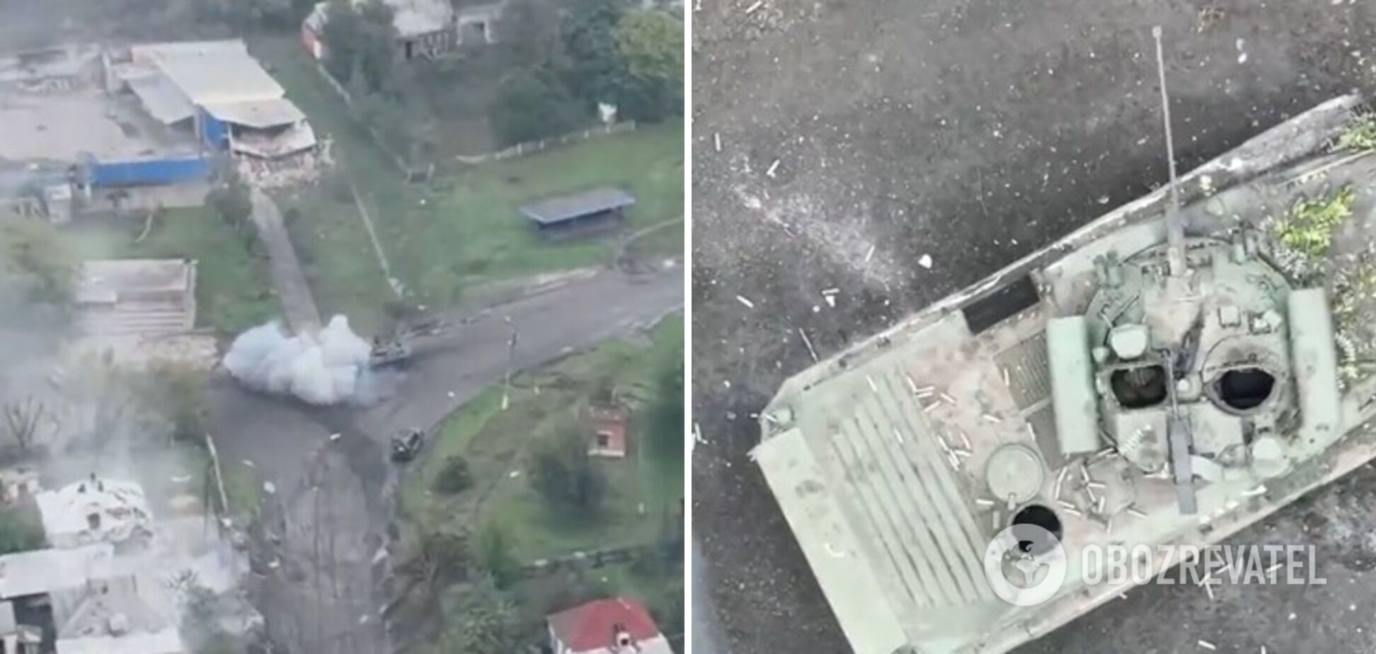 Бійці ЗСУ показали, як ганяли російську БМП на Харківщині, а потім знищили її. Відео