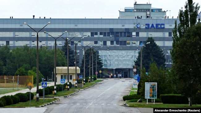Запорізька атомна електростанція (ЗАЕС) біля міста Енергодару, 4 серпня 2022 року