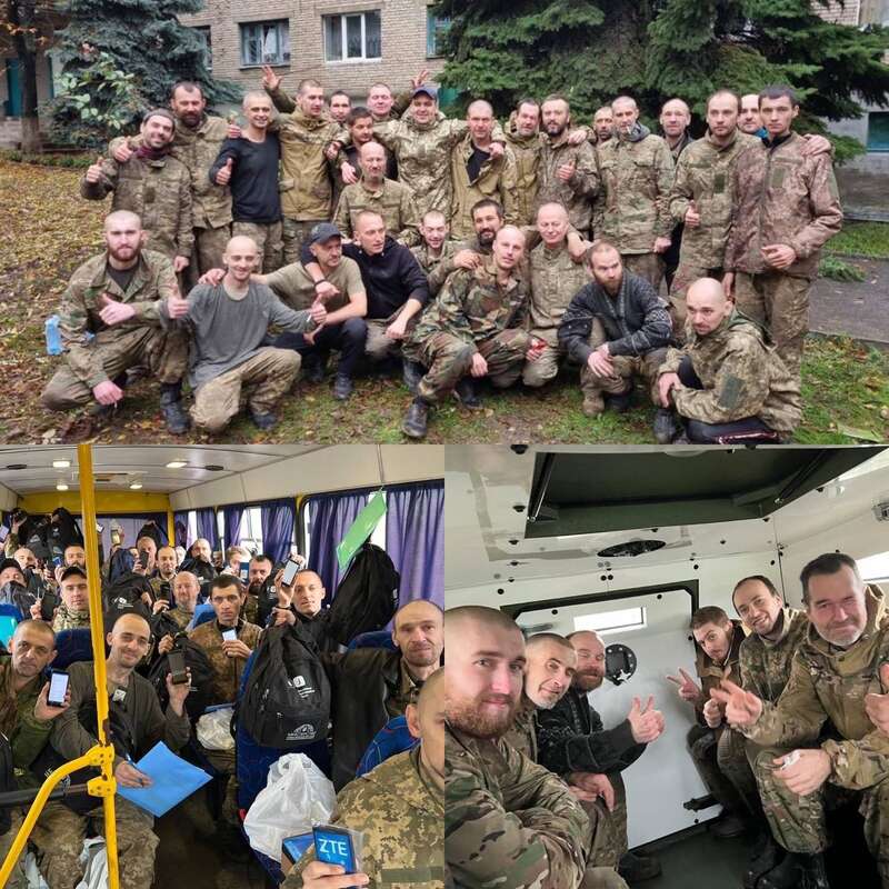 В результате очередного обмена уволены 32 защитника Украины dqxikeidqxidqrant