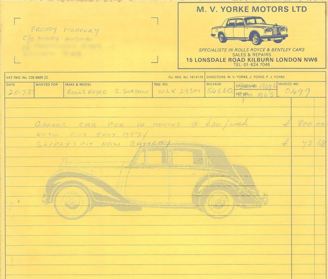 Rolls-Royce Silver Shadow, авто Фредди Меркьюри, Фредди Меркьюри, авто Андрея Данилко, Rolls-Royce Фредди Меркьюри