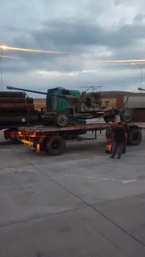 Оккупанты перебрасывают на фронт в Украине зенитные установки 40-х годов. Видео dqxikeidqxidqeant