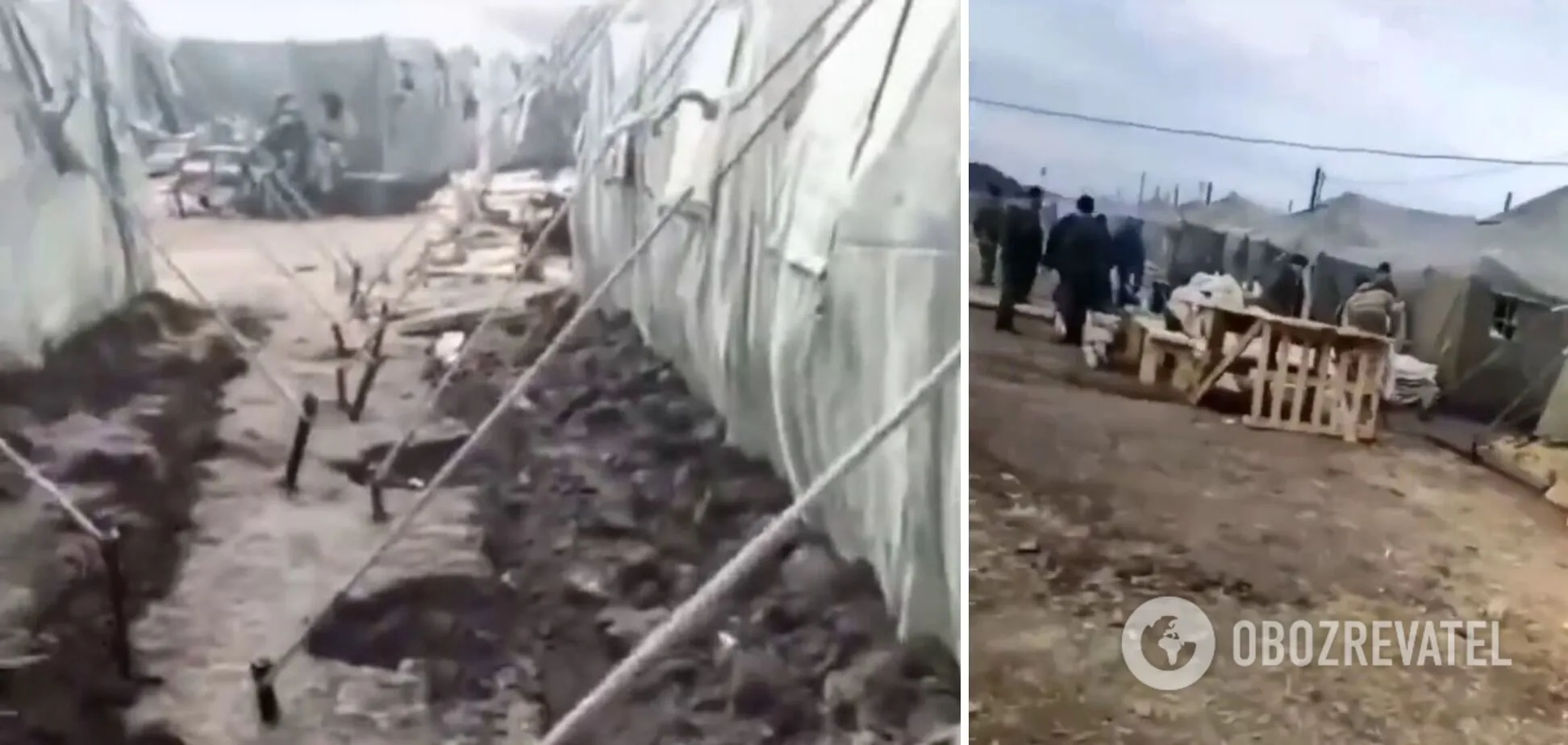 Российские мобилизованные воруют друг у друга буржуйки и матрасы: видео dqxikeidqxidqeant