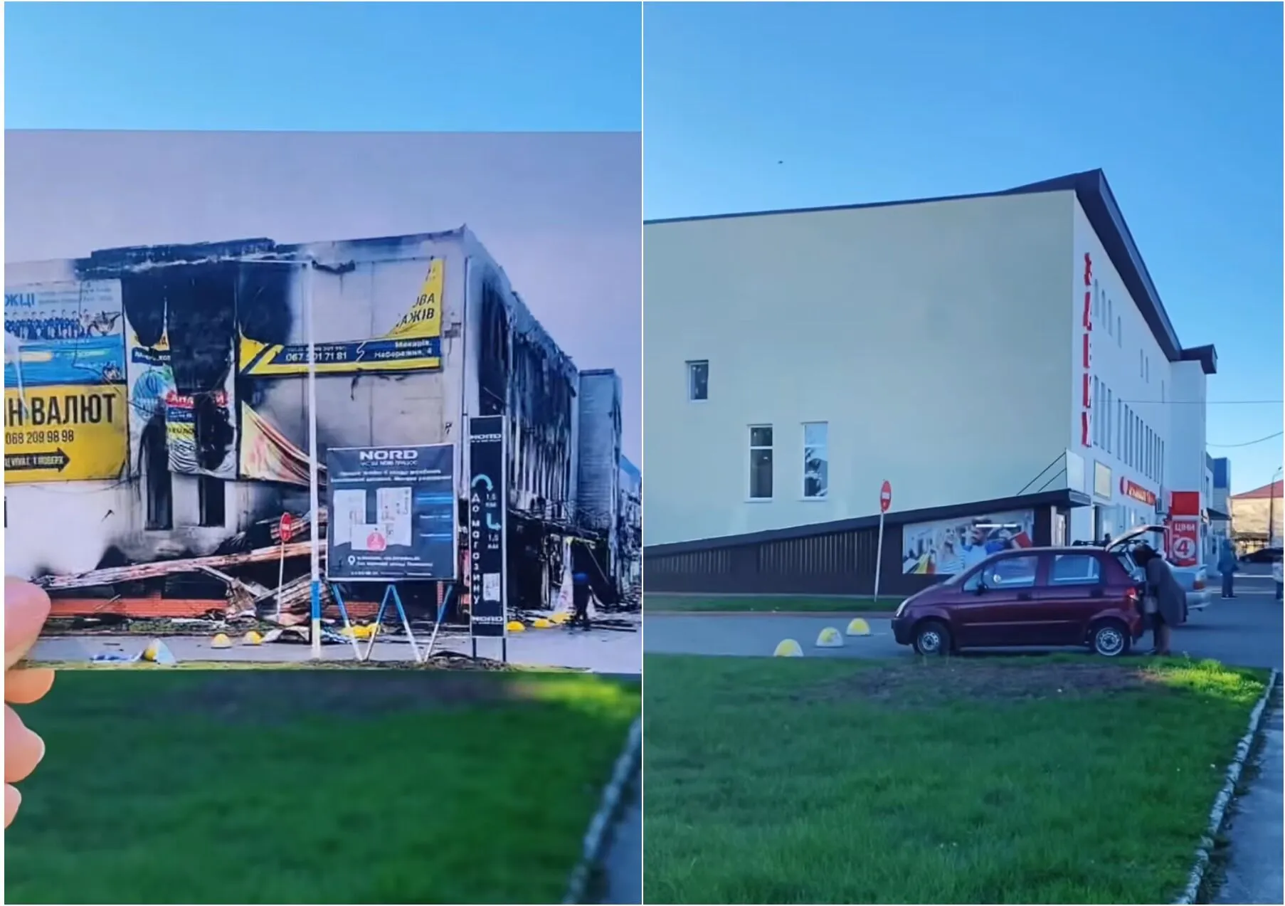 Блогерка показала, як швидко українці відбудовують зруйновані окупантами будівлі. Відео вразило мережу