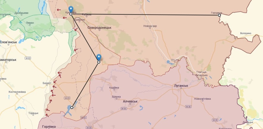 Россияне строят на Донбассе собственную "линию Маннергейма": спутниковые снимки