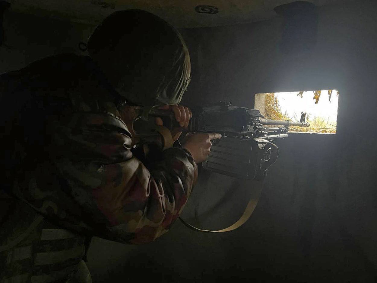 Лінія оборони у Курській області