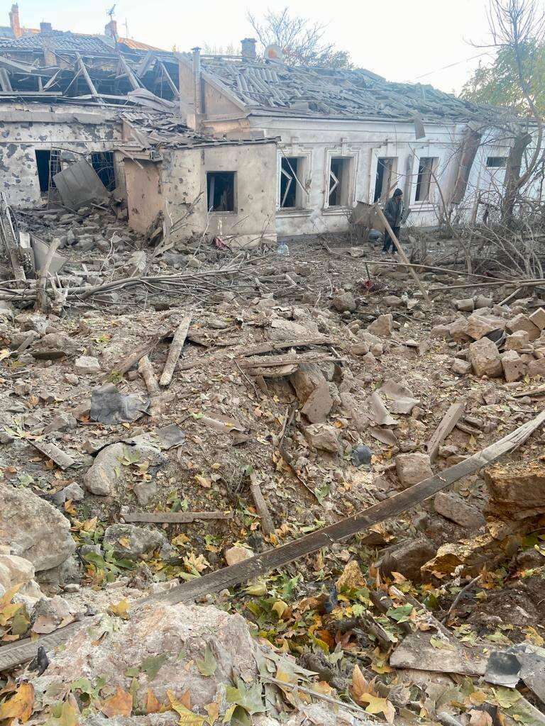 Внаслідок обстрілів Миколаєва загинула жінка / фото Телеграм-канал Олександра Сенкевича dqxikeidqxidqrant