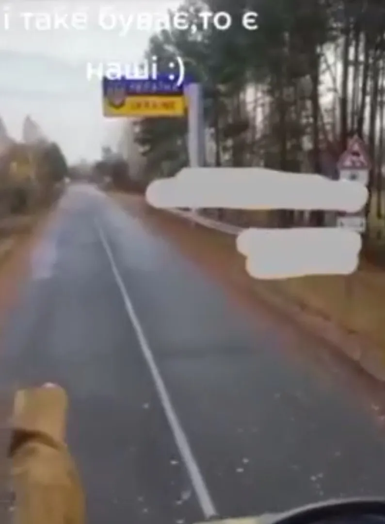 Воїни ЗСУ на БТРі випадково ’’завітали’’ в гості до білорусів: ті сховалися. Відео dqxikeidqxidqrant