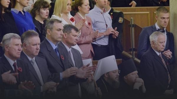 Российскую аннексию украинских земель освящало духовенство УПЦ МП. На фото митрополит Луганский Пантелеймон