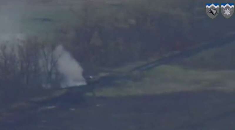 Как выглядит процесс уничтожения российского танка: ВСУ показали видео удара