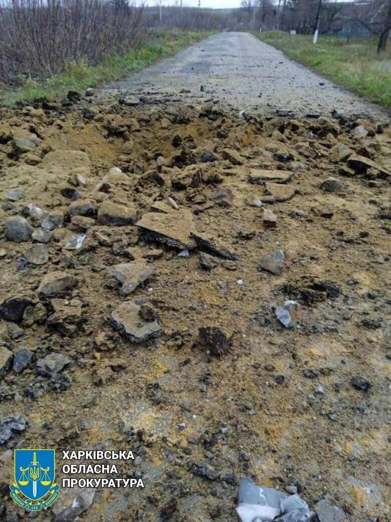 Оккупанты обстреляли из вертолета пограничное село Ивашки на Харьковщине 02