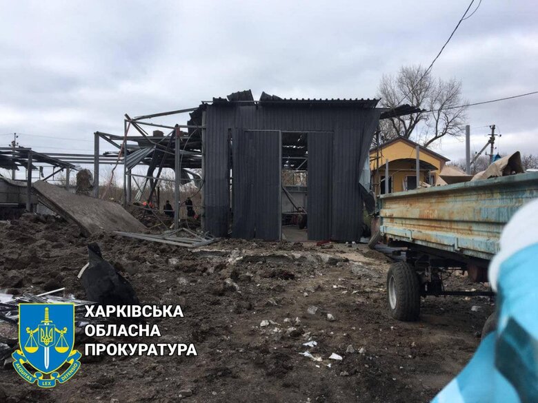 Оккупанты обстреляли из вертолета пограничное село Ивашки на Харьковщине 03