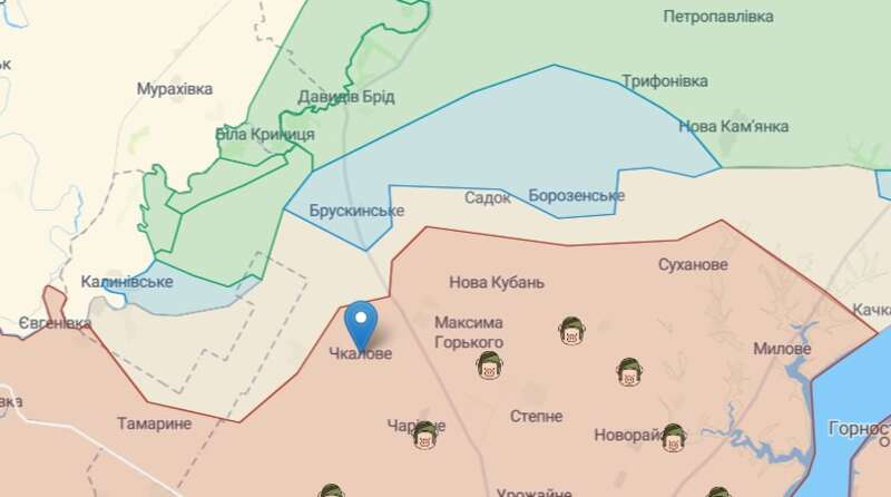 ЗСУ встановили прапор у Чкаловому Херсонської області (відео) dqxikeidqxidqrant