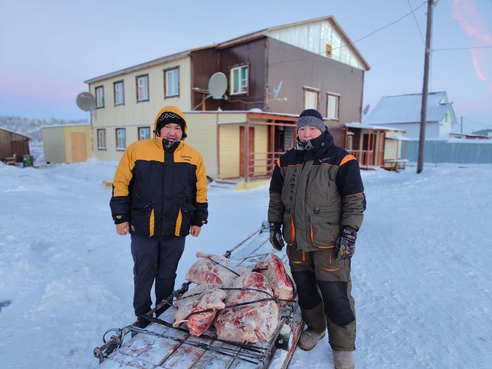 Семьям мобилизованных якутов выдали туши оленей dqxikeidqxiuuant