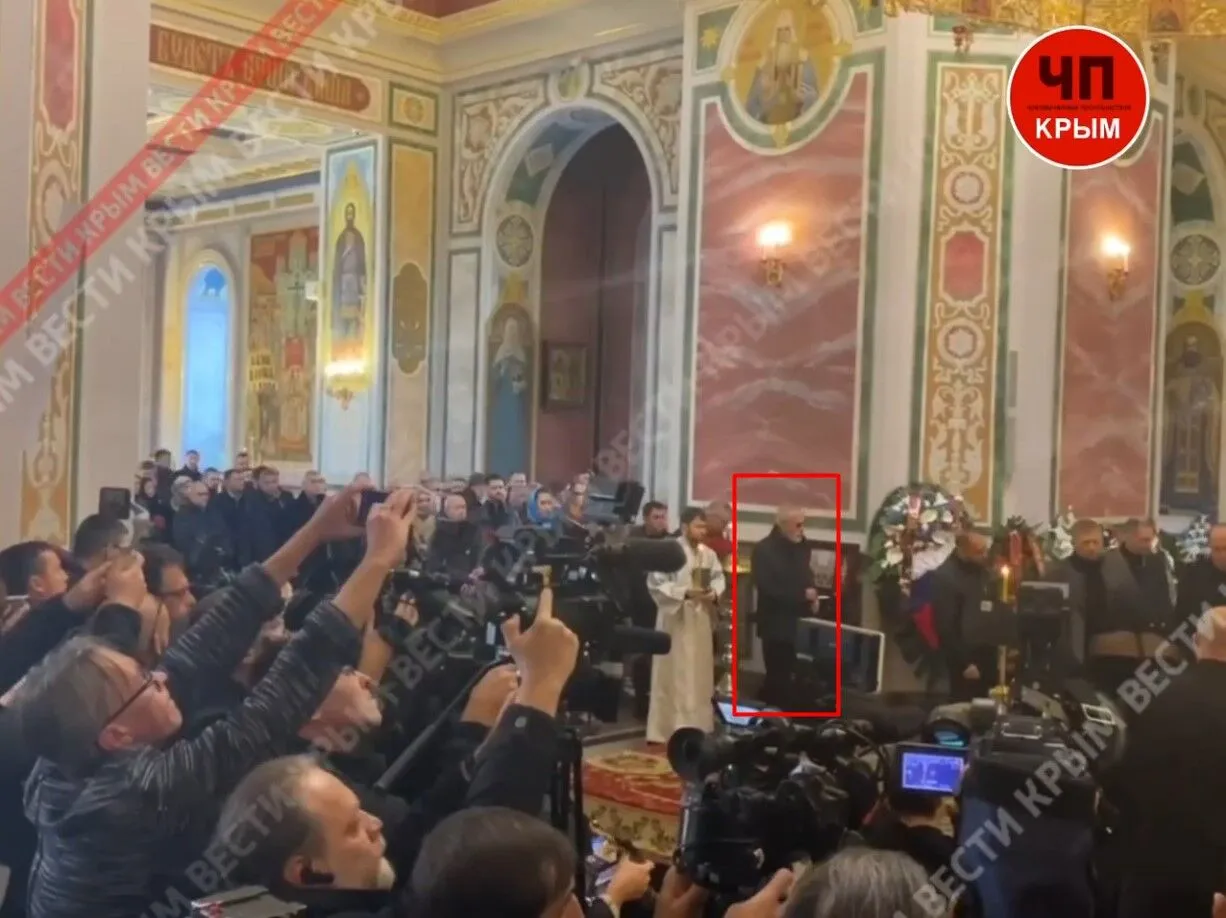 На похороні Стремоусова у Криму засвітився екс-міністр Табачник. Фотофакт dqxikeidqxiexant