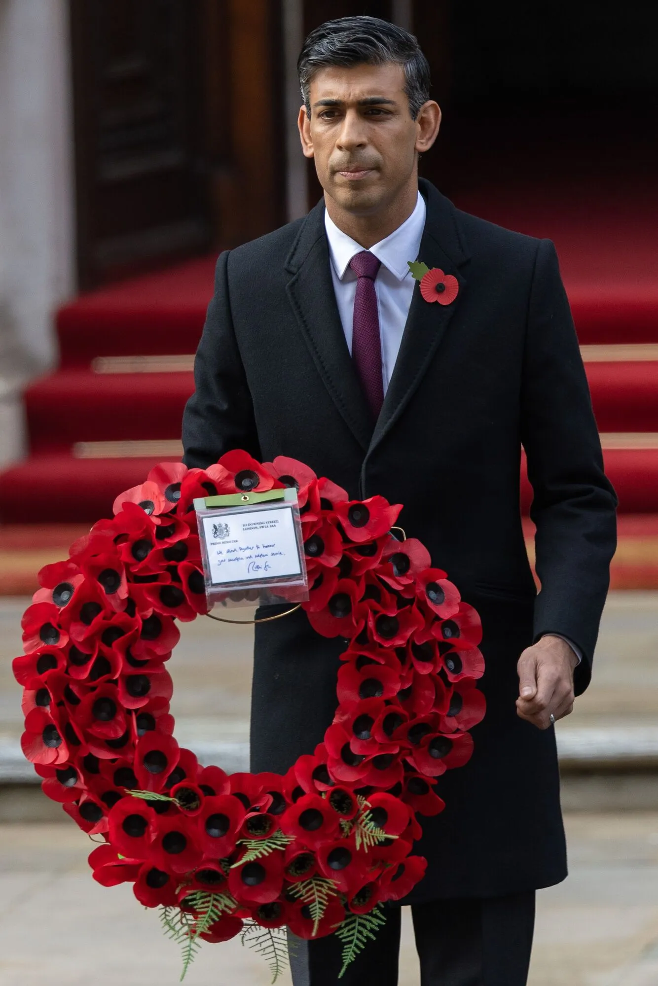 Риши Сунак на британском Дне памяти павших dqxikeidqxidqrant