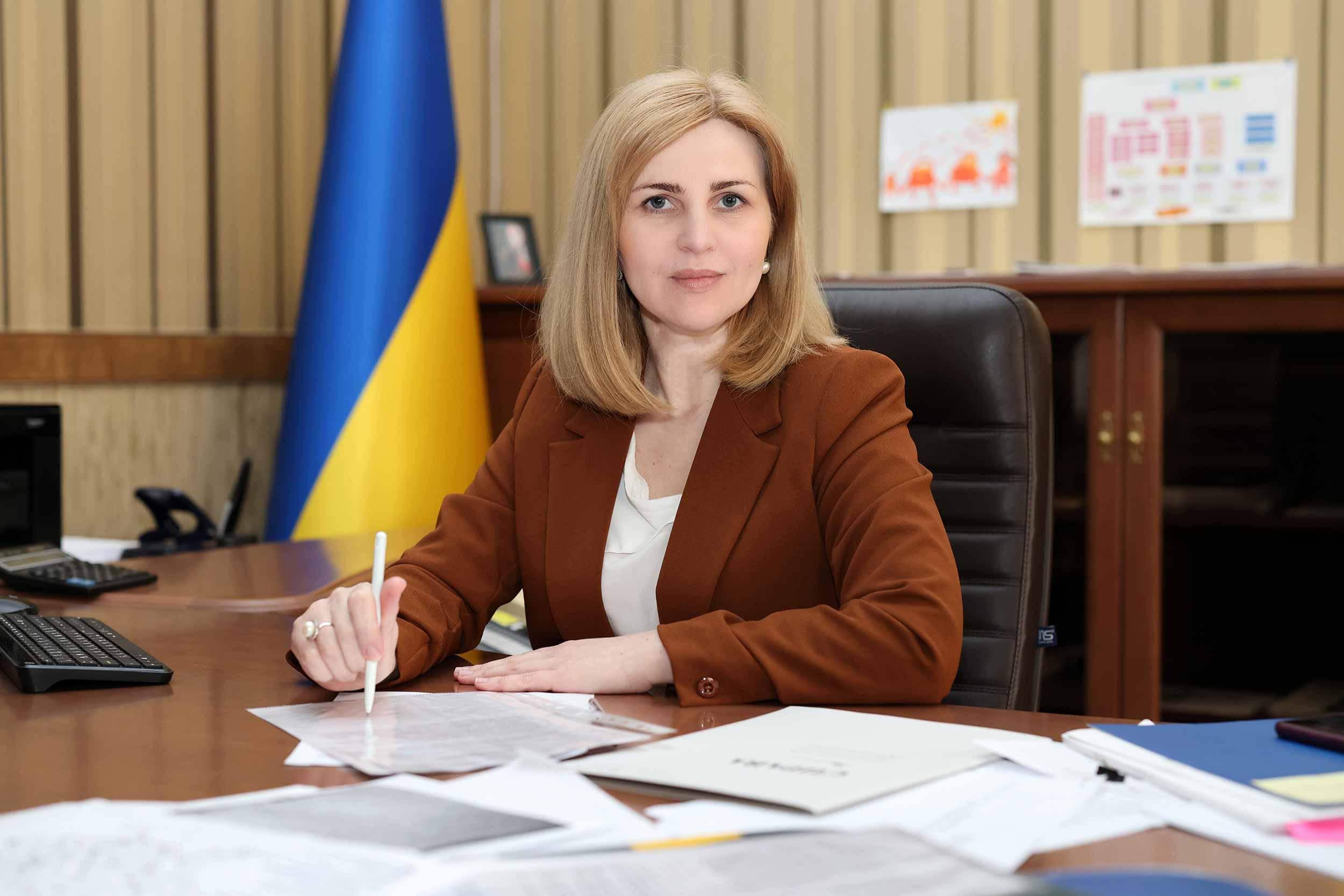 Елена Высоцкая, заместитель Министра юстиции Украины. © Фото любезно предоставлено О. Высоцкой dqxikeidqxiuuant