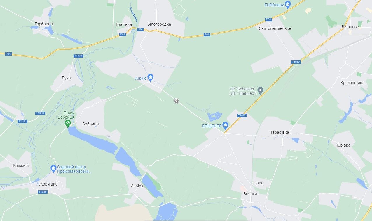 На Київщині маршрутка на швидкості з’їхала у кювет та перекинулася: є постраждалий. Фото dqxikeidqxidqeant