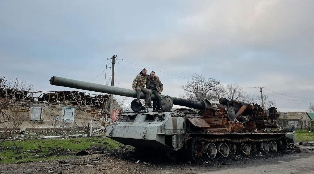 Знищений Півонія ЗС РФ на звільненій території Херсонщини dqxikeidqxidqrant