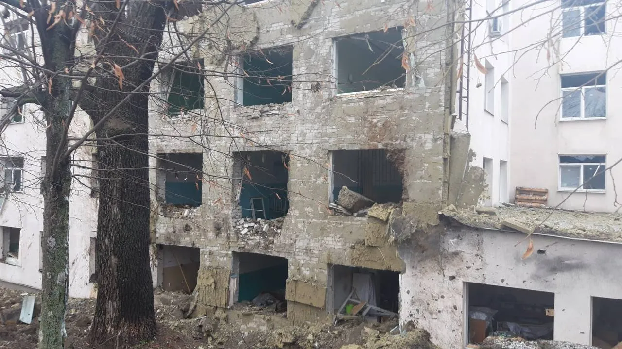 Последствия обстрела со стороны противника