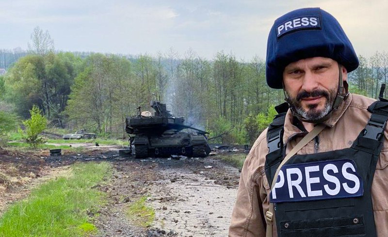 Знищений новітній танк окупантів Т-90 на Харківщині .