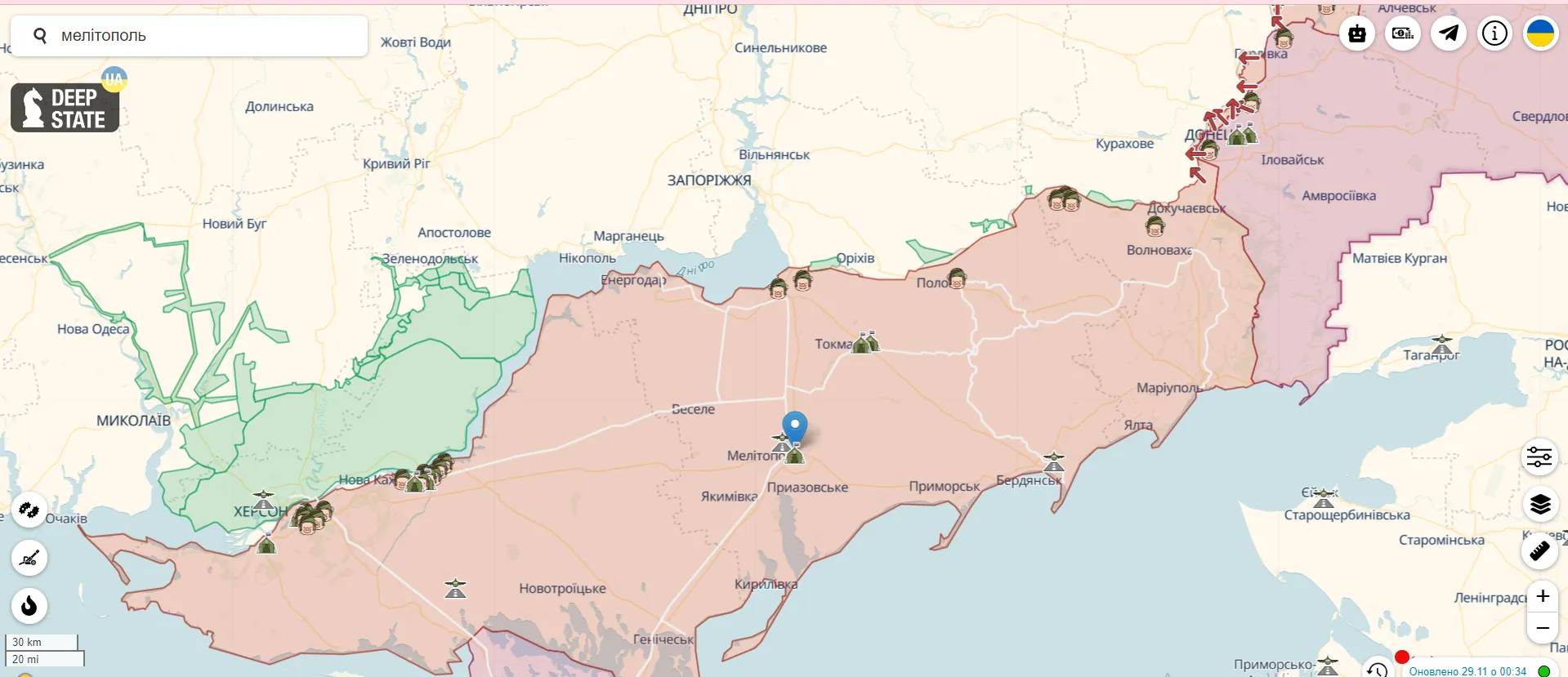 ’’Мы тебя видим’’: партизаны сделали намек гауляйтеру Балицкому. Фото