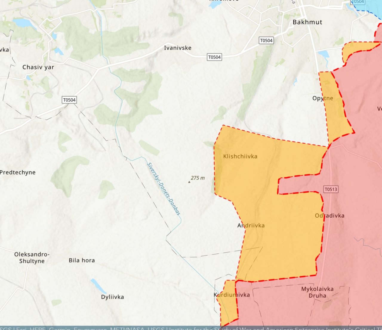 Российские войска вошли в Курдюмовку - Институт изучения войны dqxikeidqxidqrant