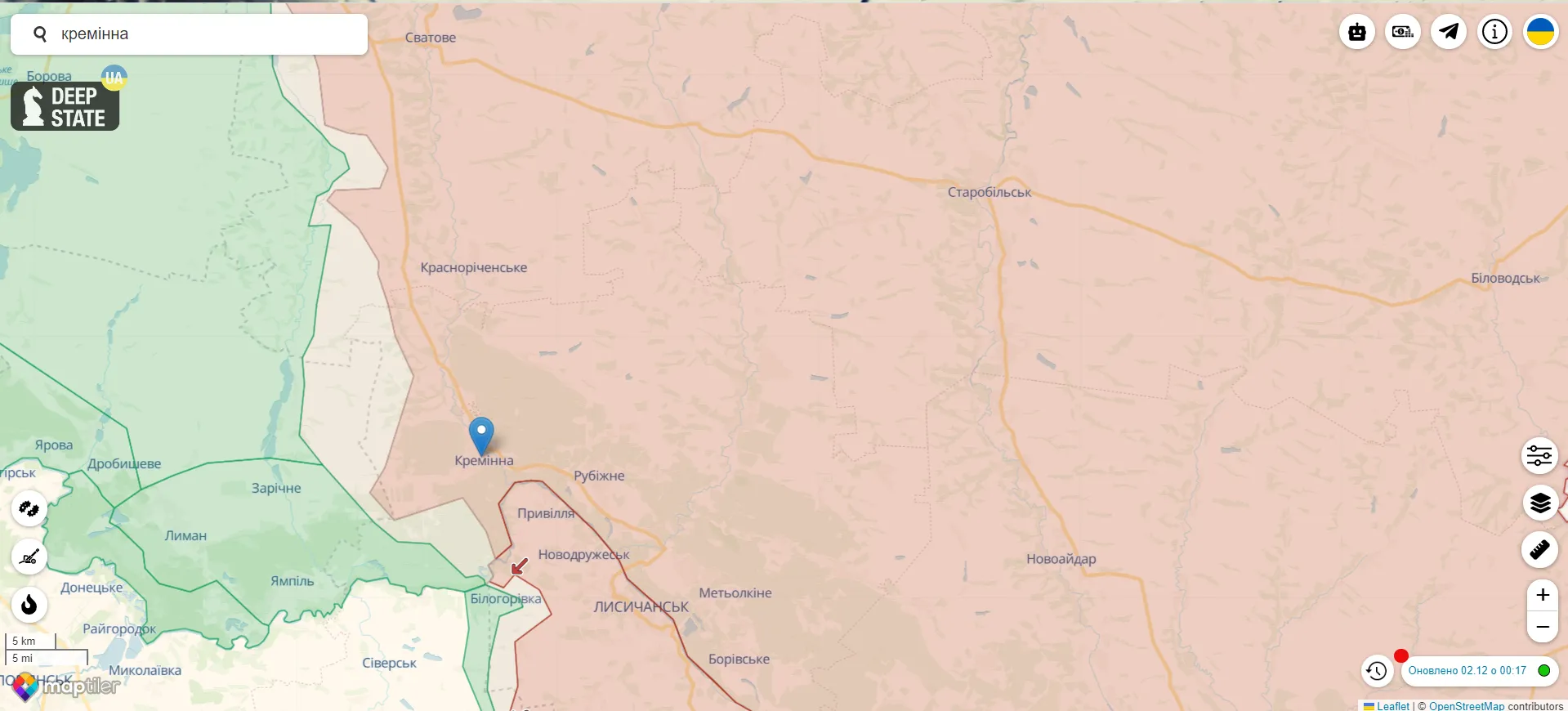 Оккупанты понимают, что Кременную им не удержать, Рубежное оттуда совсем рядом, – Гайдай dqxikeidqxidqrant