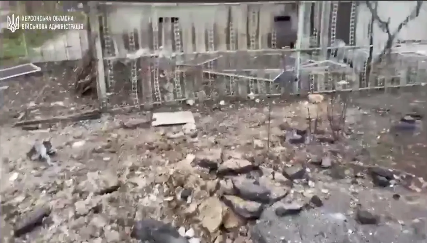 Враг 46 раз в сутки ударил по Херсонщине: есть погибший, разрушены дома