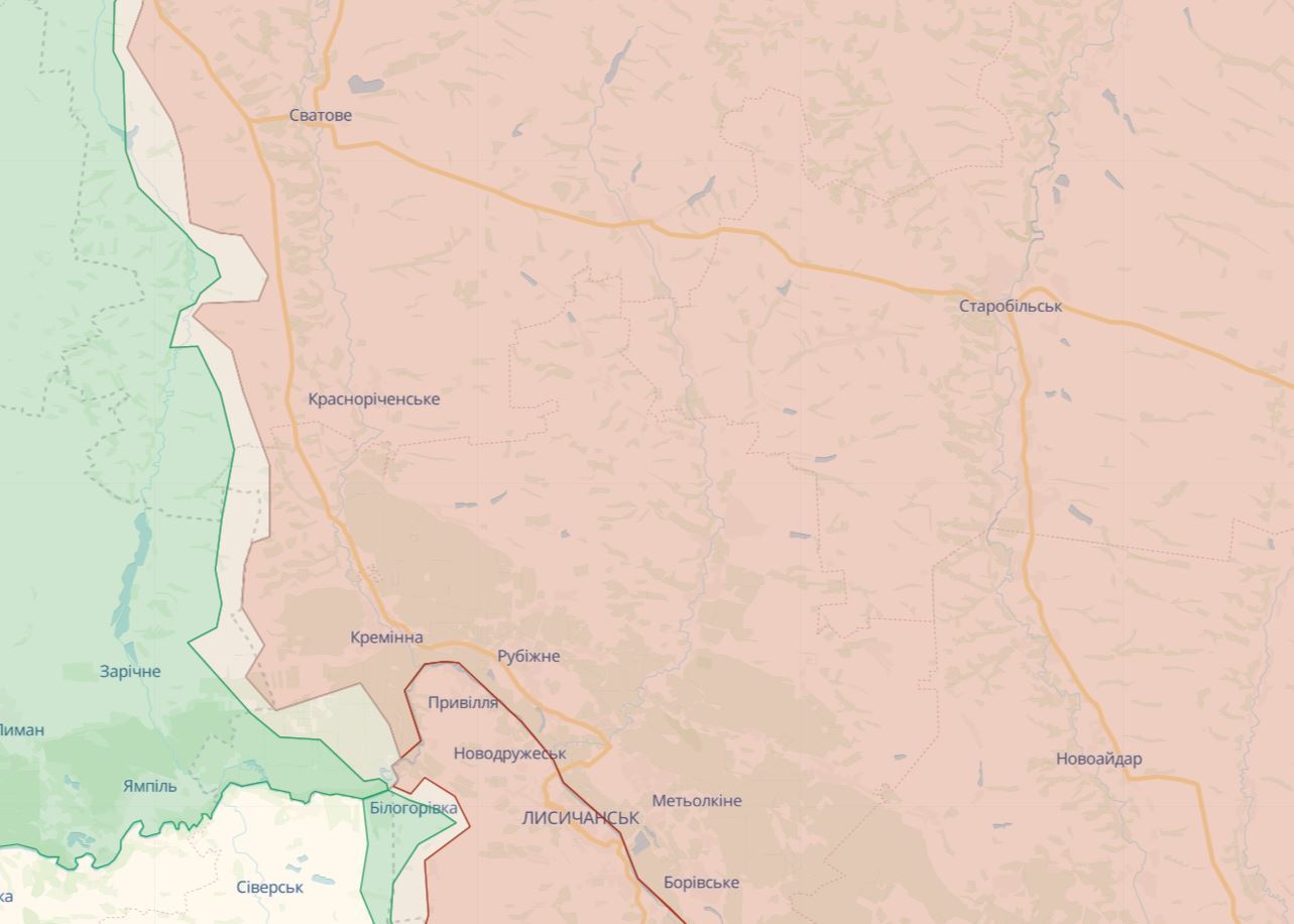 ЗСУ зберігають вогневий контроль над трасою Сватово – Кремінна, але окупанти задумали контрнаступ, – Гайдай dqxikeidqxidqeant