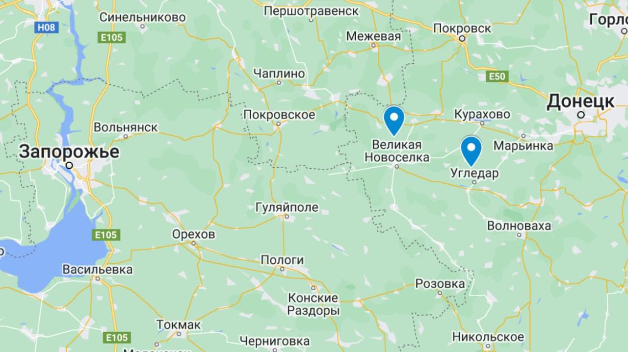 РФ наступає на Велику Новосілку dqxikeidqxidqeant