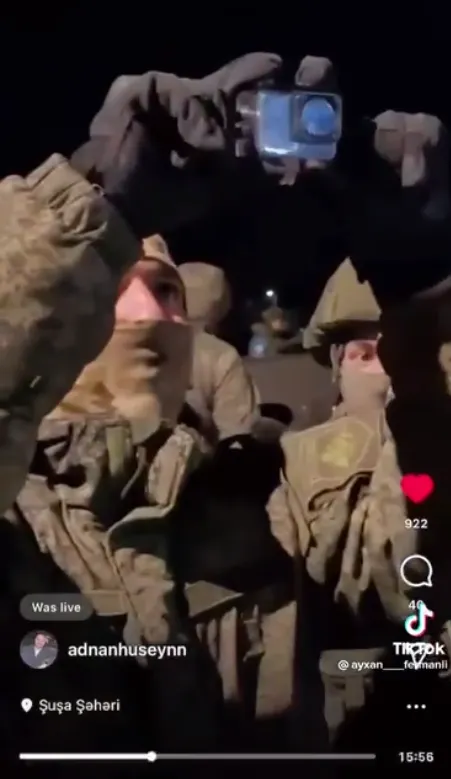 ’’Заблукав?’’ У Нагірному Карабаху потролили російського військового з літерою ’’Z’’ на нашивці. Відео