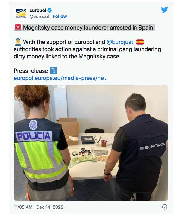 Відмивав російські гроші. На Канарах затримано головного підозрюваного у справі Магнітського dqxikeidqxidqeant