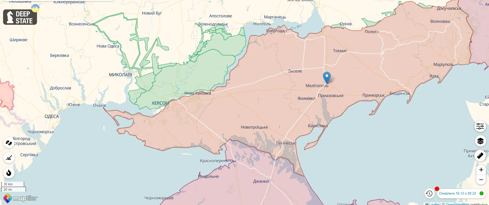 В оккупированном Мелитополе полицейские-изменники начали массово писать рапорты на увольнение. Фото